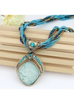 Handmade Beads Chain Statement Necklaces