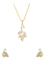 Austrian Diamonds Pendant Set