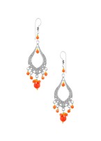 Prime Time Pretty Silver Toned Earring