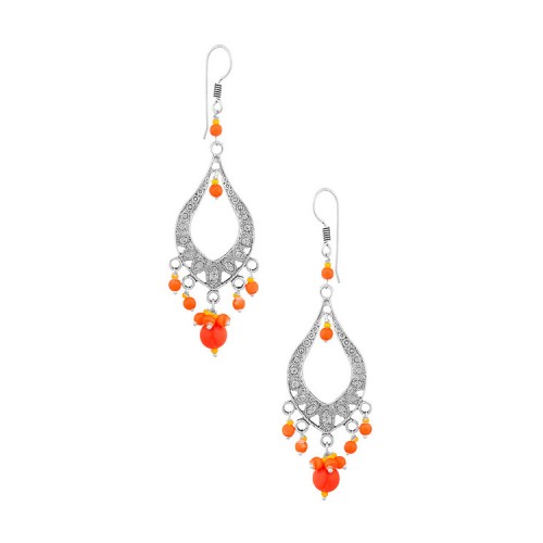Prime Time Pretty Silver Toned Earring Prime Time Pretty Silver Toned Earring